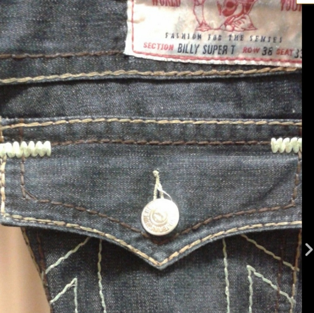 🔴Vintage Men's True Religion Billy Super T Jeans